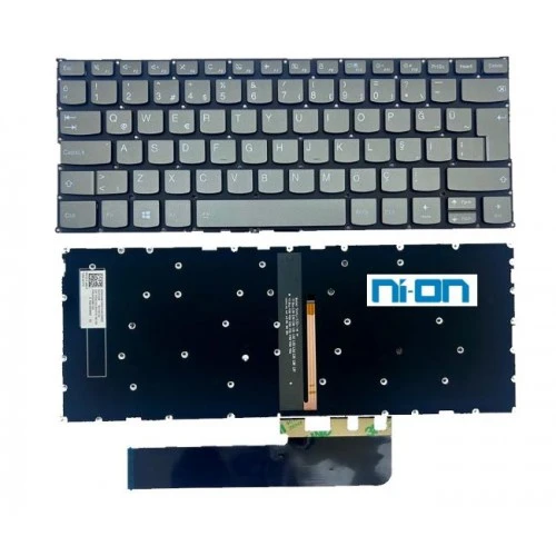 Nion Lenovo 5CB1C04927 5CB1C04863 uyumlu Notebook Klavye (Siyah Aydınlatmalı TR)
