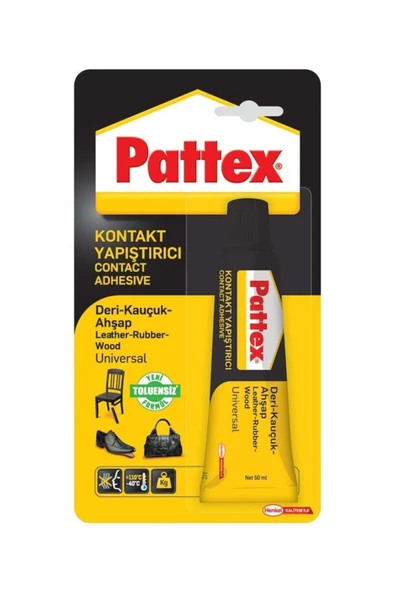 Pattex Kontakt Yapıştırıcı (deri-kauçuk-ahşap)
