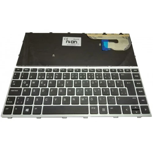 Nion Hp EliteBook 840 G5 3JX05EA 3JX04EA Notebook Klavye (Siyah TR)