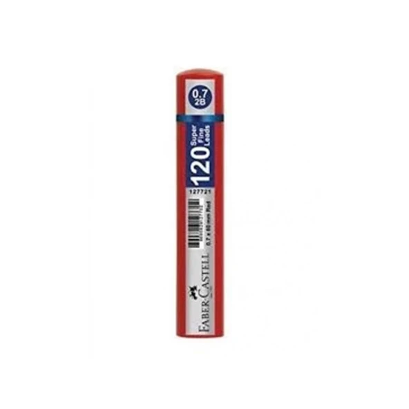 Faber-Castell Grip Min 0.7 mm 120'li Tüp Bordo