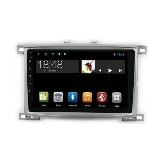 Maitech MTC232CP Serisi Toyota Land Cruiser J100 1998-2007 Carplay Android Auto Destekli Multimedya Oem Teyp