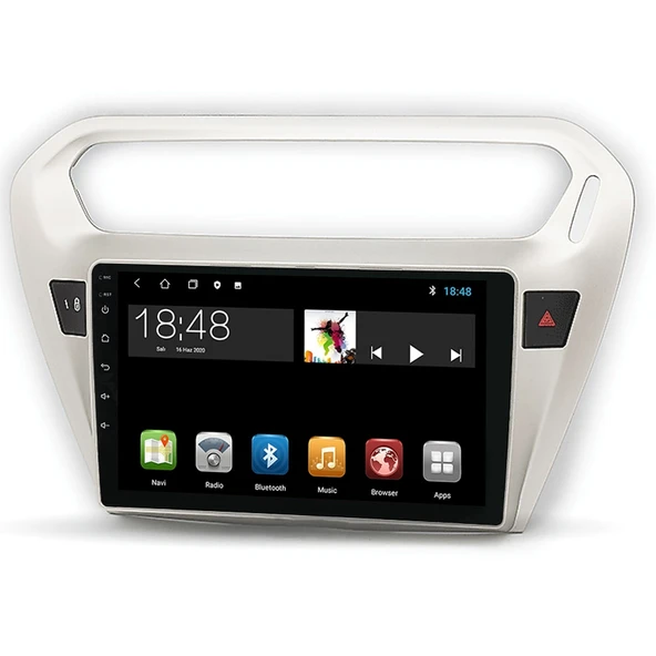 Maitech MTC232CP Serisi Citroen C1 2005-2014 Model Uyumlu 2+32GB Carplay Android Auto Destekli Multimedya Teyp