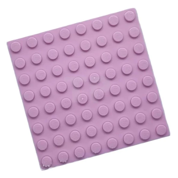 Lego 6396074 - 79759c01 - Plate, Modified 8 x 8 with Double-Sided Adhesive Tape on Back