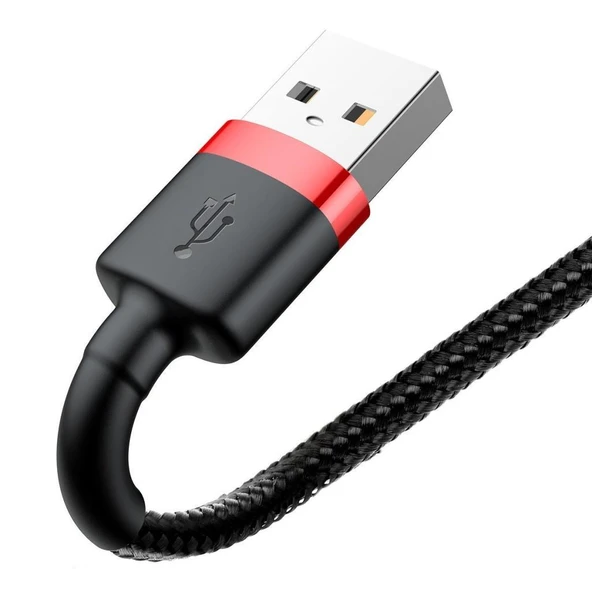 Baseus Cafule 1.5 A Lightning 2 Metre Şarj Kablosu CALKLF-C19 - Siyah - 3