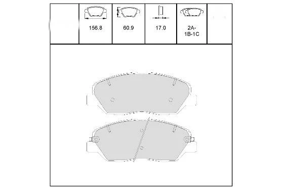 Ssangyong MUSSO GRAND 2019-2025 Ön Fren Balatası