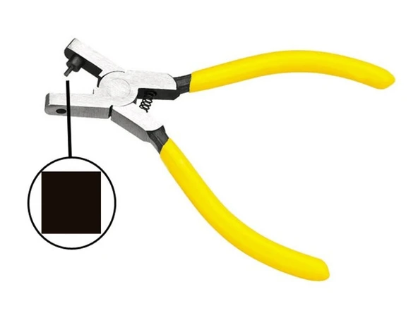 KAYIŞ DELME ALETİ KARE AĞIZLI - SARI