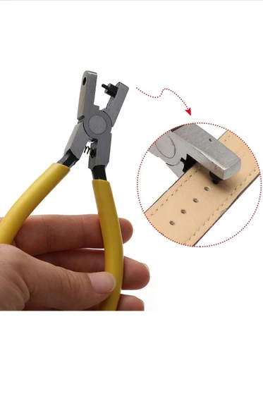 KAYIŞ DELME ALETİ KARE AĞIZLI - SARI - 3