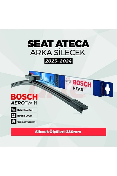 Seat Ateca 2023-2024 Aerotwin Rear Arka Silecek Takımı ürün görseli 1