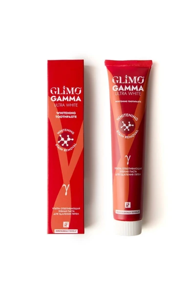 Glimo Gamma Ultra White Beyazlatıcı Diş Macunu 75ml