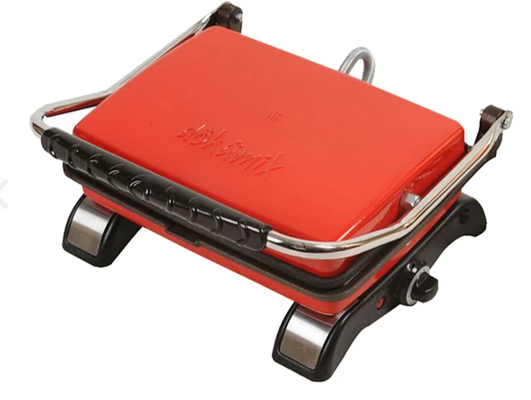Dökümix DT 30 Kırmızı 1800 W Organik Döküm Tost Makinesi