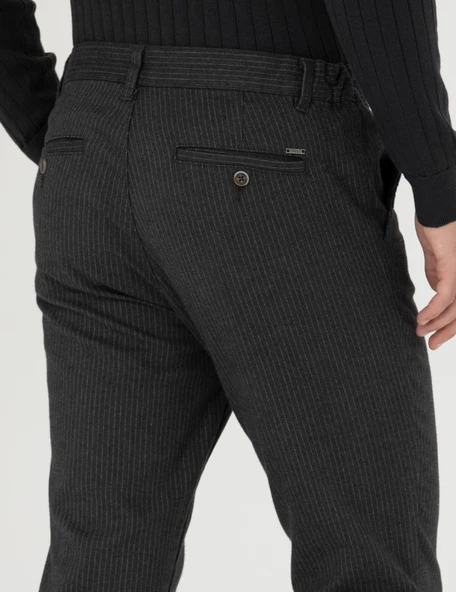 Pierre Cardin Erkek Antrasit Spor Pantolon 1696878 - 5
