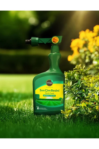 Petroturk Kullanımı Kolay Sıvı Çim Besini Quick Feed 2si bir arada Besleme ve Sulama - 4