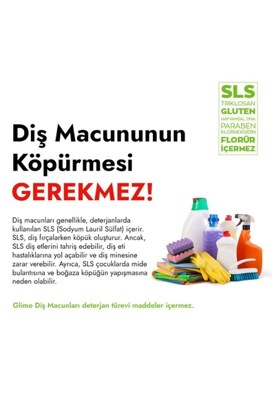Glimo Pi Probiyotikli Doğal Diş Macunu 75ml - 5