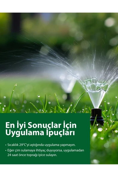 Petroturk Kullanımı Kolay Sıvı Çim Besini Quick Feed 2si bir arada Besleme ve Sulama - 6