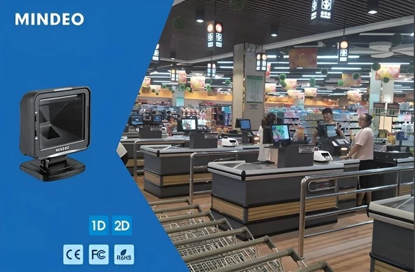Mindeo MP8600 2D Masaüstü Barkod Okuyucu - 3