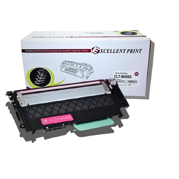 Samsung CLT-M406S / CLP360 / CLP365 / CLP368 Uyumlu Kırmızı Toner