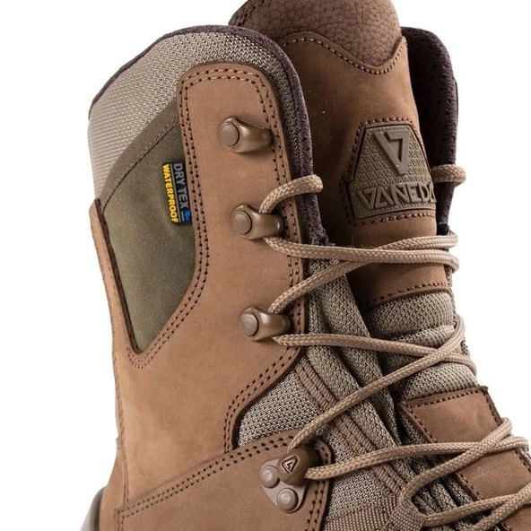 VANEDA ASKERİ TACTİCAL BOT FIRTINA MODEL JANDARMA AÇIK HAKİ %100 SU GEÇİRMEZ - 4