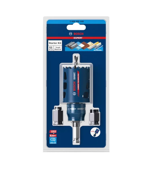 EXPERT Tough Material Delik Açma Panç 51 x 60 mm - Resim 4