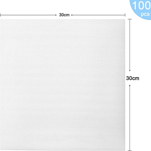 Hava Kabarcıklı Köpük Kırılma Riski Olan Ürünleri Koruma ve Taşınma Malzeme Torbası 30cmX30cm 50'li - 2