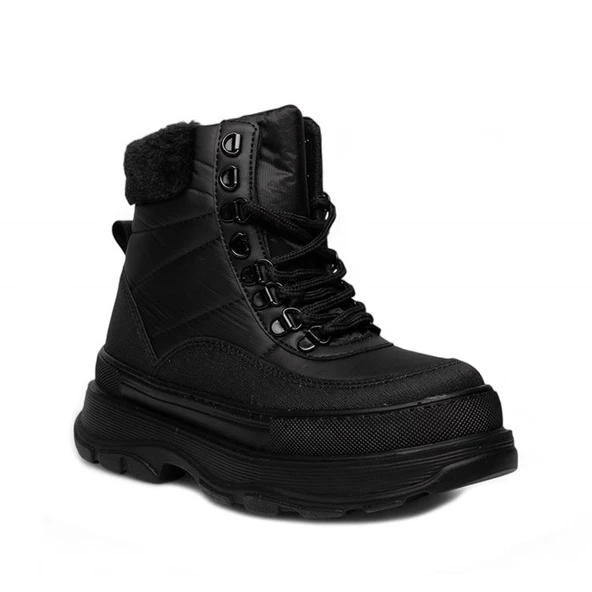 GRİJAK BAYAN SU GEÇİRMEZ DİKİŞLİ SICAK BOT