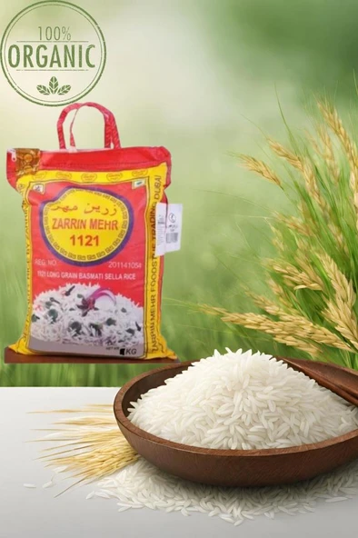 Zarrin Mehr Hint Pirinci Zarrin Basmati Pirinç 10 Kg