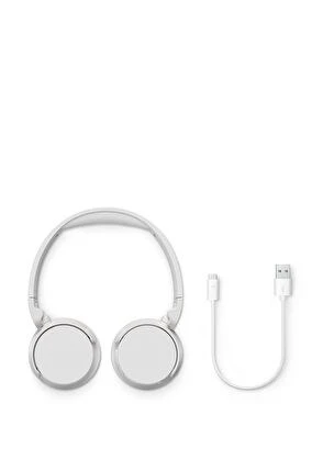 Philips TAH4209WT Beyaz Kablosuz Kulak Üstü Kulaklık - Resim 4