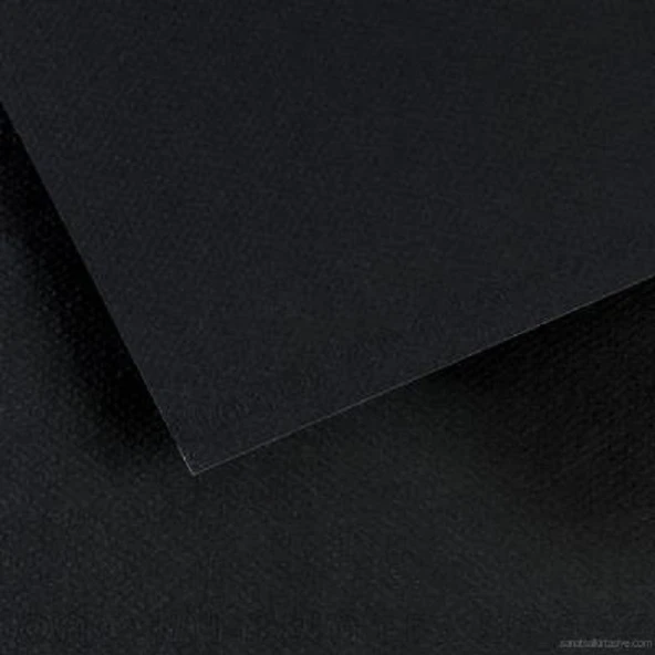Canson Fon Kartonu (Dokulu) Mı-Teıntes 50x65 160 GR 425 Black (Siyah) 31036S123