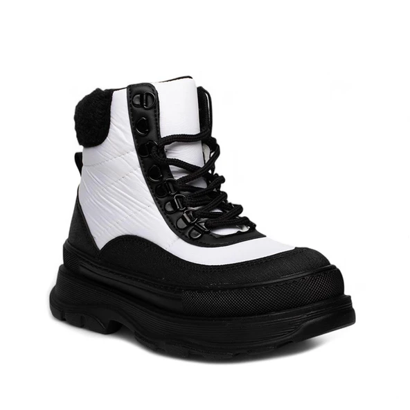 GRİJAK BAYAN SU GEÇİRMEZ DİKİŞLİ SICAK BOT