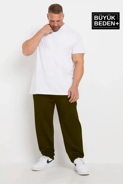 Erkek Büyük Beden İnce Eşofman Altı SPR25BEA52 - 10