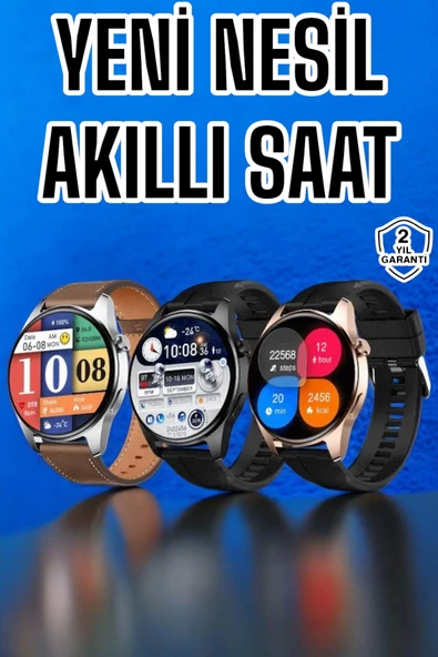 Akıllı Saat Çok Fonksiyonlu Yeni Nesil Bluetooth Bağlantılı Sesli Görüşme