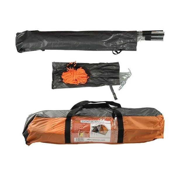 TENTHOUSE MOUNT 4 KİŞİLİK ÇADIR TURUNCU RENK - 4
