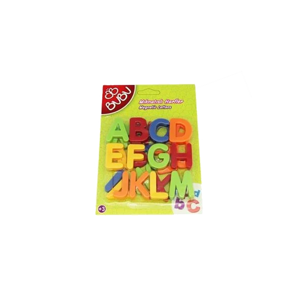 Bu-Bu Mıknatıslı Harflar 26 Parça BUBU00082