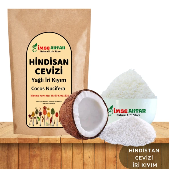 Hindistan Cevizi Rende İri Kıyım Yağlı 100g