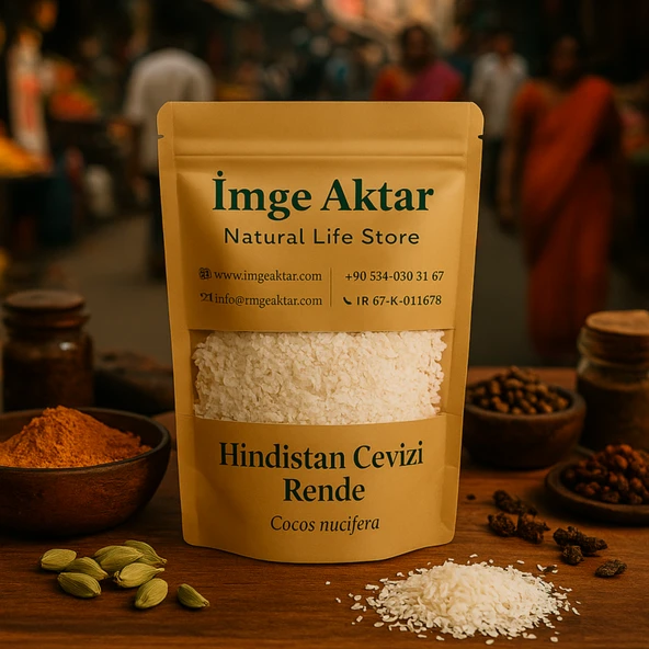 Hindistan Cevizi Rende İri Kıyım Yağlı 100g ürün görseli
