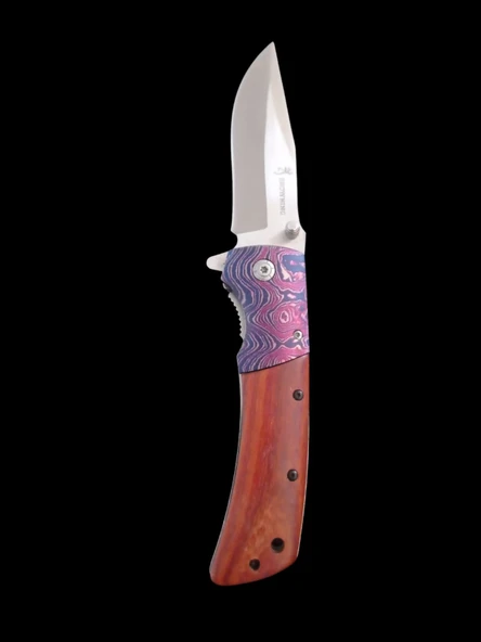 Browning Bıçak - A331 Ahşap Kabze Çelik Çakı - 20 Cm