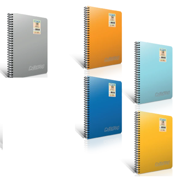 Gıpta Spiralli Defter Chromo Plastik Kapak Çizgisiz 80 YP A4 1339