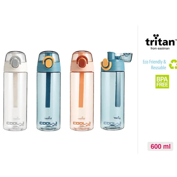 Gıpta Matara Kilitli Trıtan 600 ML Beyaz K756500