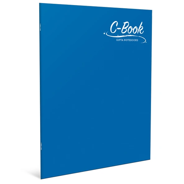 Gıpta Dikişli Plastik Kapak Defter C Book A4 100 Yp.Çiz.
