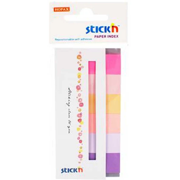 Hopax Stıckn İndeks 180 YP 50x20 Bahar Rengi 6 Renk 21595