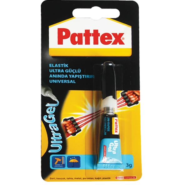 Pattex Japon Yapıştırıcı Gel Blisterli 3 GR 1505805