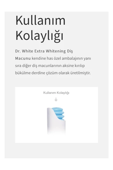 Dr White Tobacco Coffe Tea Whitening Toothpaste Diş Macunu 100ml - 4