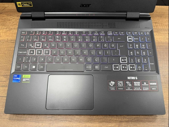 Acer Nitro 5 AN515-58-70VR Intel Core i7 12650H 32GB RAM 1TB SSD RTX4060 15.6" FHD 165Hz NH.QM0EY.00A-32 (İKİNCİ EL) - 2