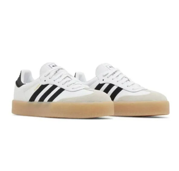Adidas Sambae White Black Gum - Resim 3