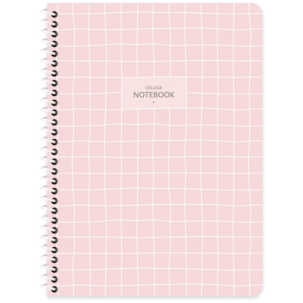 Keskin Color Defter PP Kp.Spr College 16,5x22,5 80 Yp.çiz.