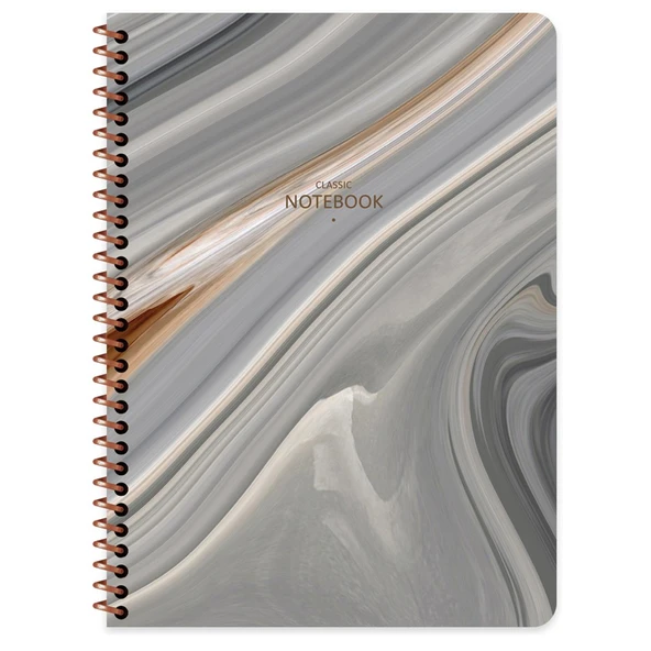 Keskin Color Defter Karton Kapak Spr classic Marbie 16,5x22,5 80 Yp.çiz.