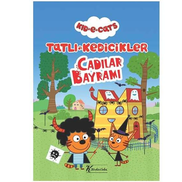 Tatlı Kedicikler Hikaye Kitabı Cadılar Bayramı 20x28 6 YP