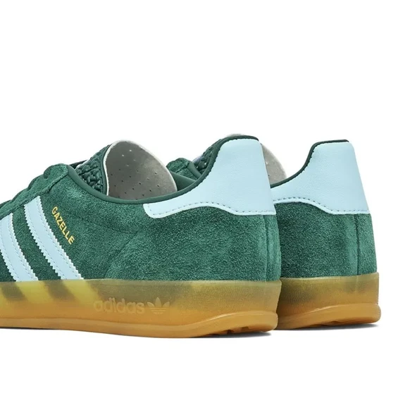 Adidas Gazelle Collegiate Green Sky Blue - Resim 4