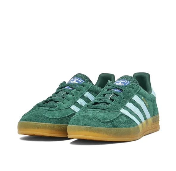 Adidas Gazelle Collegiate Green Sky Blue - Resim 5