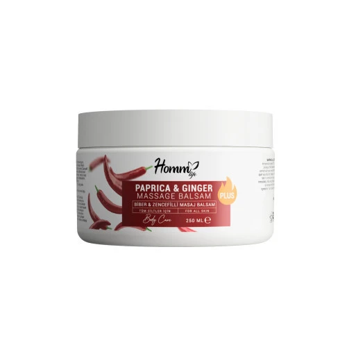 hOMM LIFE BİBER & ZENCEFİLLİ MASAJ BALSAM PLUS 250 ML ürün görseli 1