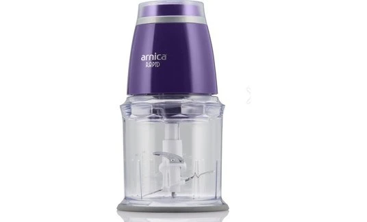 Arnica Rapid Mini Hazneli Doğrayıcı Mor - GH21103 - 2